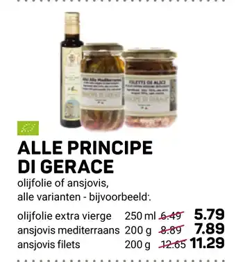 Ekoplaza Alle Principe Di Gerace olijfolie of ansjovis, aanbieding