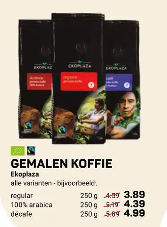 Ekoplaza Gemalen Koffie Ekoplaza aanbieding