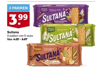 Hoogvliet Sultana 5 stuks aanbieding