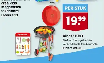 Hoogvliet Kinder Bbq aanbieding