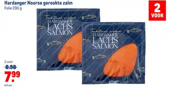 Makro Hardanger Noorse gerookte zalm aanbieding