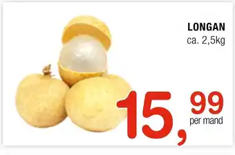 Amazing Oriëntal Longan 2,5Kg aanbieding