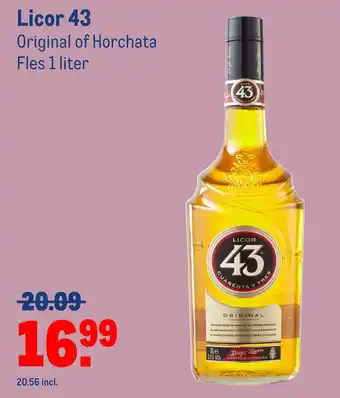 Makro Licor 43 Original of Horchata aanbieding