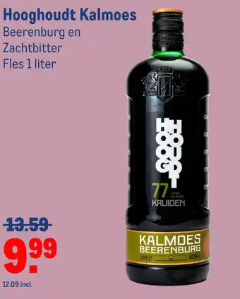 Makro Hooghoudt Kalmoes Beerenburg en Zachtbitter aanbieding