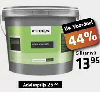 De voordeelmarkt Fitex aanbieding