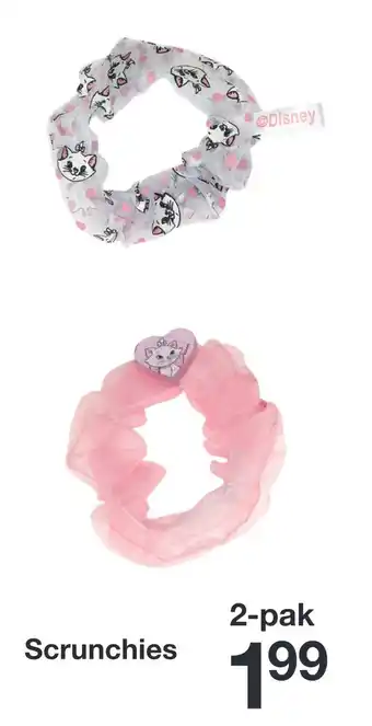 Zeeman Scrunchies aanbieding