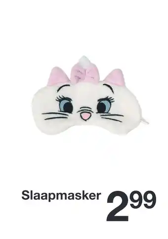 Zeeman Slaapmasker aanbieding