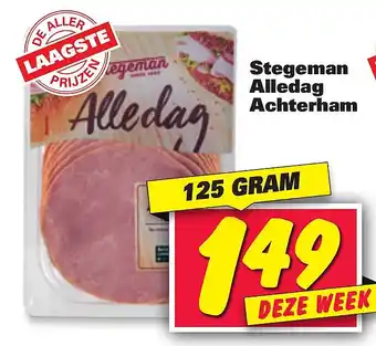 Nettorama Stegeman Alledag Achterham aanbieding