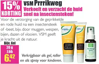 Gezond & Wel VSM Prrrikweg aanbieding