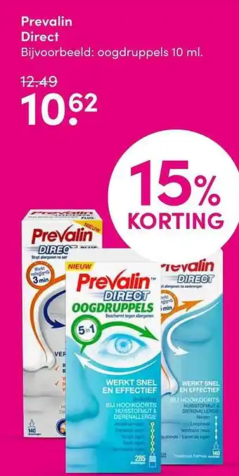 DA Prevalin Direct aanbieding