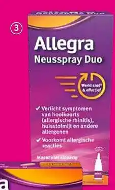 DA O Neusspray duo 15 ml aanbieding