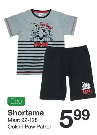 Zeeman Shortama aanbieding