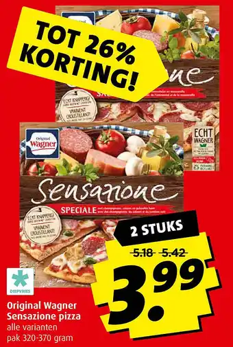 Boni Original Wagner Sensazione pizza aanbieding