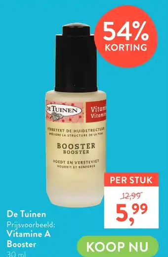 Holland & Barrett De tuinen vitamine a booster aanbieding