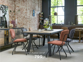 Henders & Hazel Tafel Avalox aanbieding