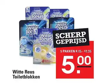 De Kweker Witte Reus Toiletblokken aanbieding