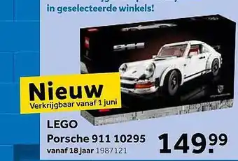 Intertoys Lego porsche 911 aanbieding