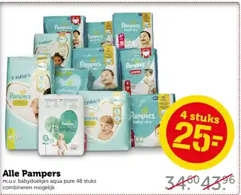 Coop Pampers 48 stuks aanbieding