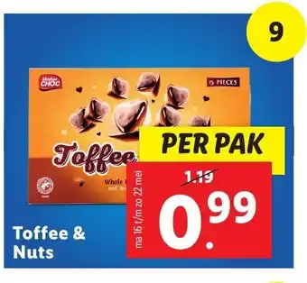 Lidl Toffee & nuts aanbieding