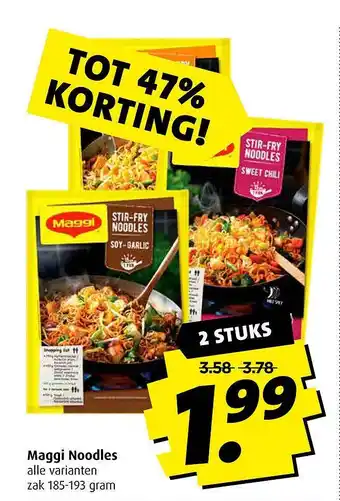 Boni Maggi Noodles Tot aanbieding