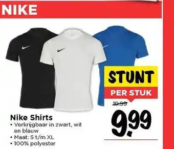 Vomar Voordeelmarkt Nike Shirts aanbieding