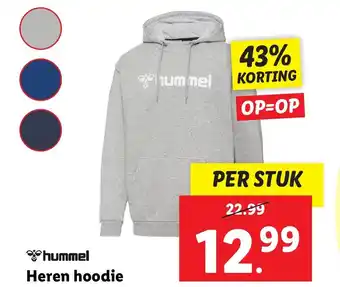 Lidl Heren hoodie aanbieding