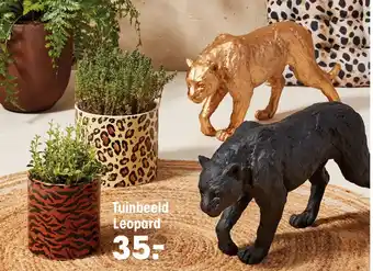 Kwantum Tuinbeeld Leopard aanbieding