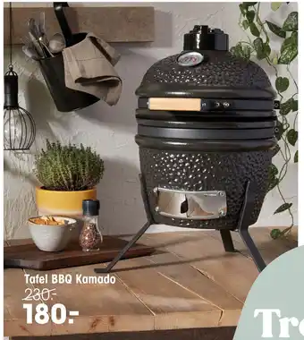 Kwantum Tafel BBQ Kamado aanbieding