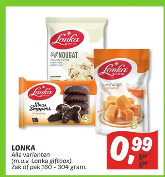 Dekamarkt Lonka 160-304 gram aanbieding