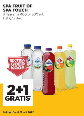 Jumbo Spa fruit of spa touch aanbieding