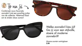 Wibra zonnebril aanbieding