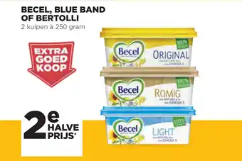 Jumbo Becel, blue band of bertolli 250 gram aanbieding