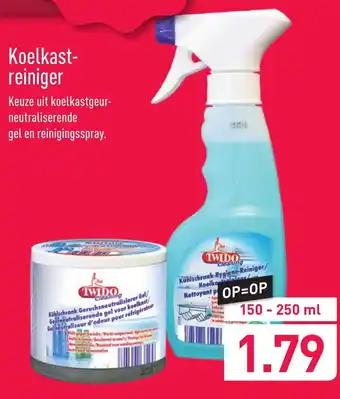 ALDI Twido Koelkastreiniger 150-250ml aanbieding