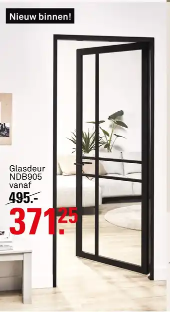 Karwei Glasdeur NDB905 aanbieding