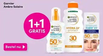 DA Garnier ambre solaire aanbieding