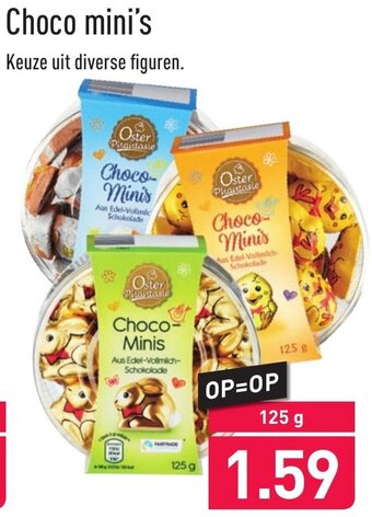 ALDI Choco mini's 125g aanbieding