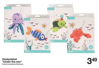 Zeeman Haakpakket "under the sea" aanbieding