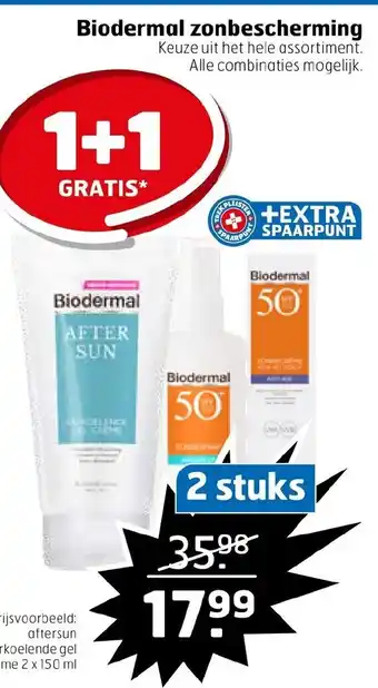 Trekpleister Biodermal zonbescherming aanbieding