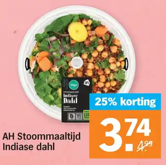 Albert Heijn AH Stoommaaltijd Indiase dahl aanbieding