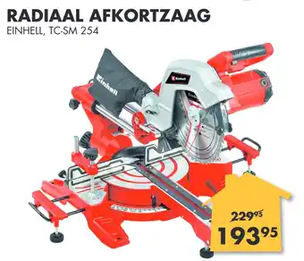 Bouwhof Radiaal afkortzaag aanbieding