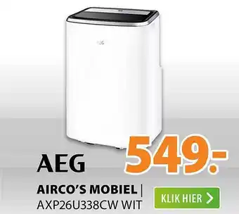 Expert Aeg airco's mobiel aanbieding