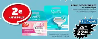 Trekpleister Venus scheermesjes aanbieding