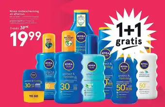 Etos Nivea zonbescherming en aftersun 1+1 Gratis aanbieding