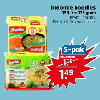 Trekpleister Indomie noodles aanbieding