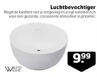 Trekpleister Luchtbevochtiger aanbieding