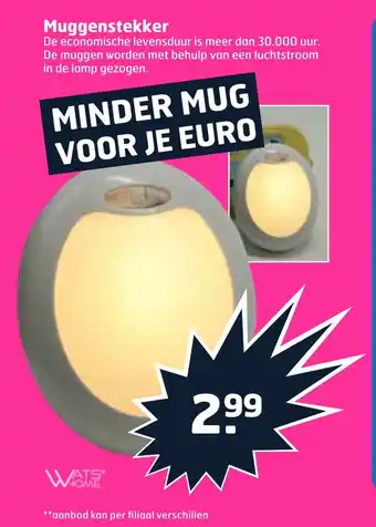 Trekpleister Muggenstekker aanbieding