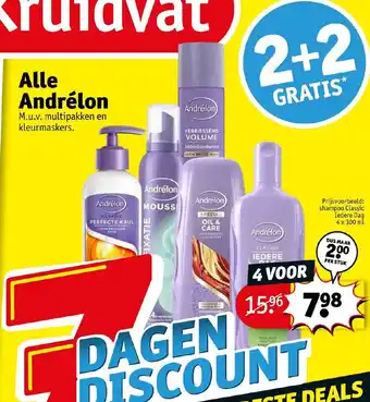 Kruidvat Alle Andrelon aanbieding