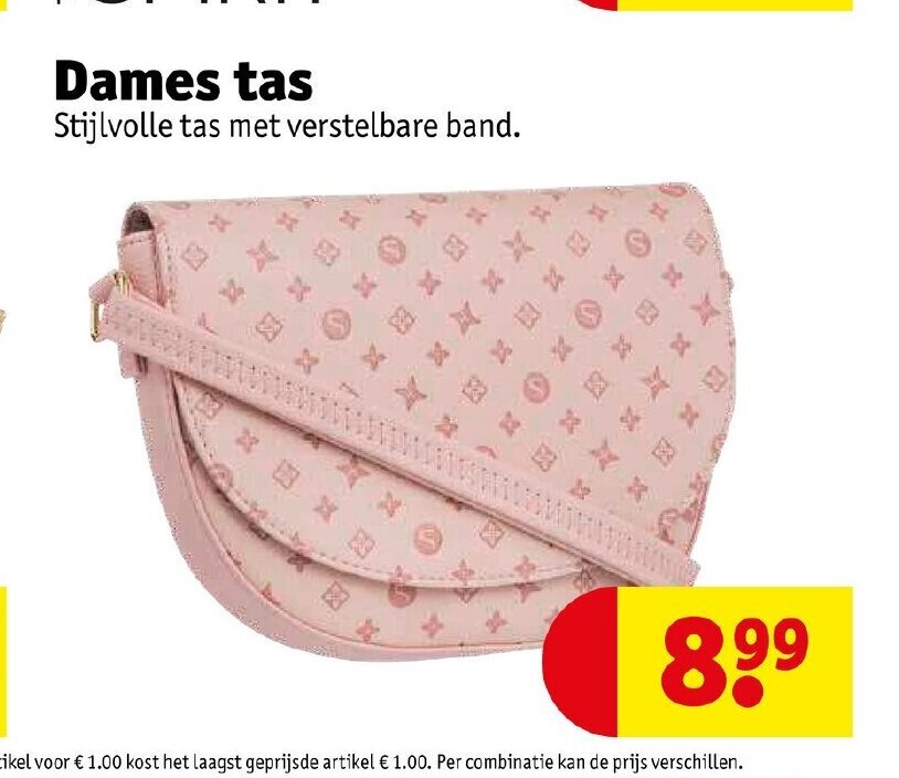 Dames tas aanbieding bij Kruidvat
