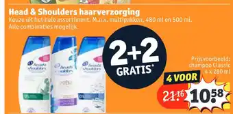 Kruidvat Head & Shoulders haarverzorging aanbieding