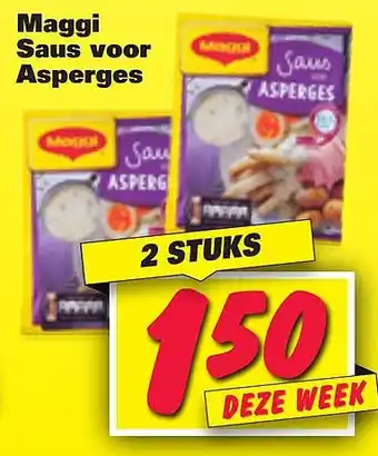 Nettorama Maggi Saus voor Asperges aanbieding